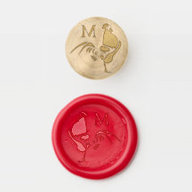 Black Rooster Croisant Silhouette Adresse de retou