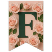 Kit de bannière à fanions personnalisée avec ficel (Troisième drapeau)