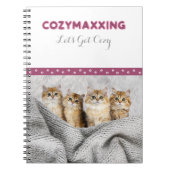 Kit de Cozymaxage Journal de Confort Rose et Gris  (Devant)