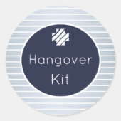 Kit de passe-passe Stickers Marine et Silver Strik (Devant)