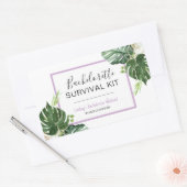 Kit de Survie EVJF Autocollant Rectangulaire (Enveloppe)