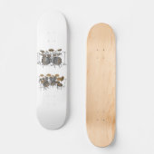 Kit de tambour 10 pièces : 3D Modèle : Skateboard  (Recto)