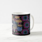 Kit de tambour et graphismes fractaux: Coffee Mug (Devant droit)