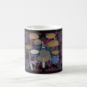 Kit de tambour et graphismes fractaux: Coffee Mug