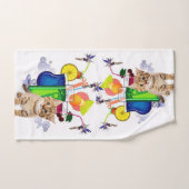 Kit de toilette Kitten Purple Fairy (Serviette à main)