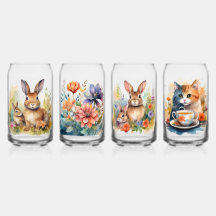 Kit de Verre pour Anniversaire et Baby shower