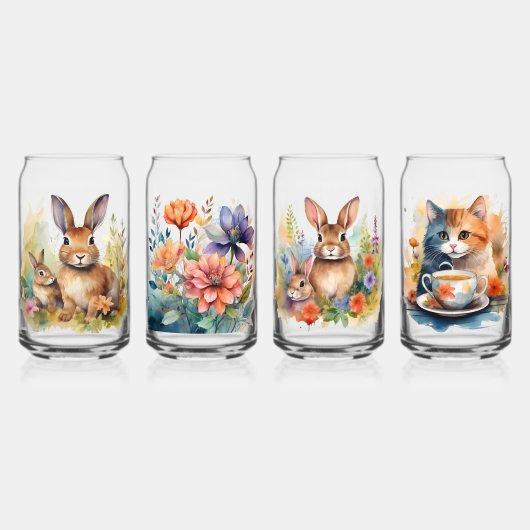 Kit de Verre pour Anniversaire et Baby shower (Recto)