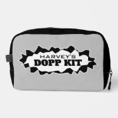 Kit dopp personnalisé sac de voyage pour hommes (Recto)