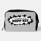 Kit dopp personnalisé sac de voyage pour hommes (Verso)