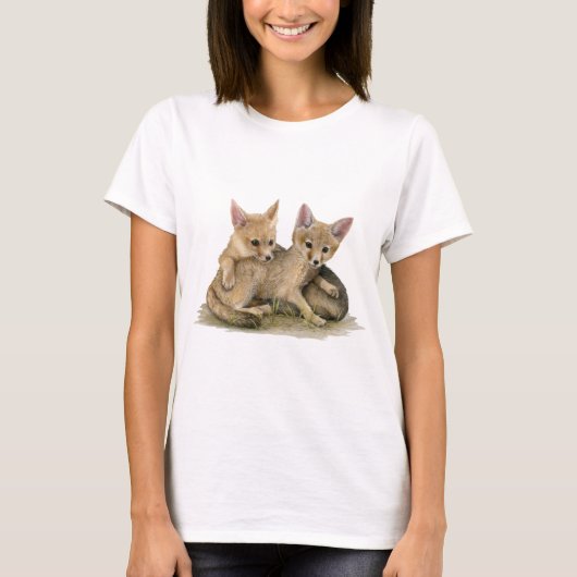 Kit Foxes T-shirt (Voorkant)