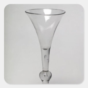 Kit-Kat-glas Vierkante Sticker