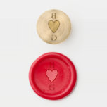 Kit Monogramme Coeurs de jeu Mariage de carte<br><div class="desc">Un monogramme unique coeurs jouant style carte mariage design. Un design impressionnant qui utilise des éléments de jeu de cartes pour créer un design de papeterie mariage unique. Un élégant monogramme de mariage de coeur rouge. Un modèle d'autocollant de sceau de cire mariage de carte à jouer avec des éléments...</div>