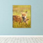 Kit Renard Rouge Recherche de Momma Vixen toile Im (Insitu (Plancher de Bois))