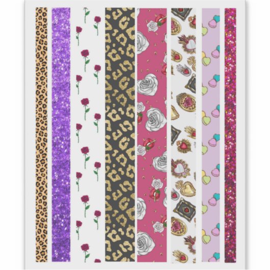 Kit Stickers Latina Love Planner (Devant)