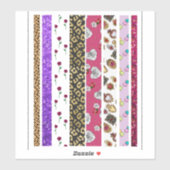 Kit Stickers Latina Love Planner (Feuille)
