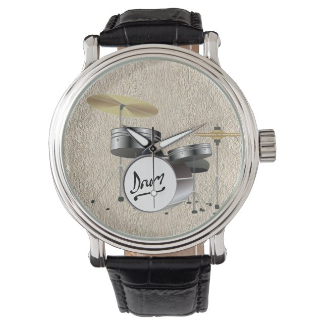 Kit tambour - montre homme (devant)
