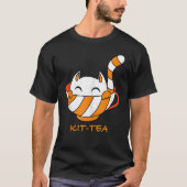 Kit Tea Cat Cute en Cat 1 T-shirt (Voorkant)