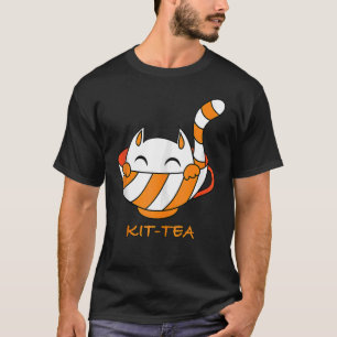 Kit Tea Cat Cute en Cat 1 T-shirt