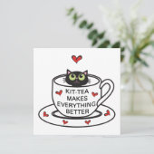 Kit-tea Maakt Alles Beter Uitnodiging (Staand voorkant)