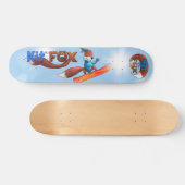 Kit the Fox Skateboard (Horizontaal)