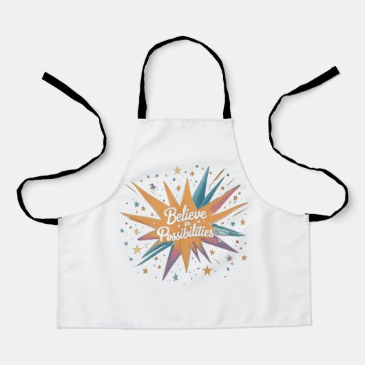 Kitchan schort gelooft in mogelijkheid (Voorkant)