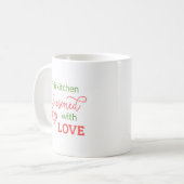 Kitcheen assaisonné avec Love Design Coffee Mug Cu (Devant gauche)