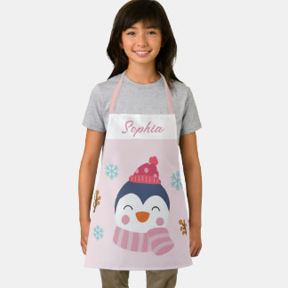 Kitchen Apron for Kids | Christmas Baking Cooking Schort