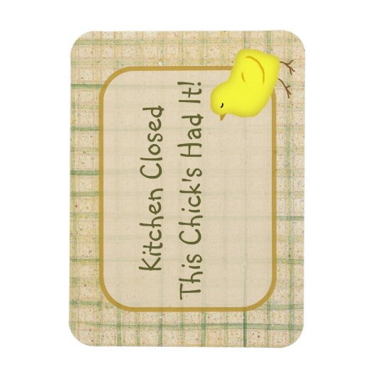 Kitchen Closed Magnet Magneet (Verticaal)