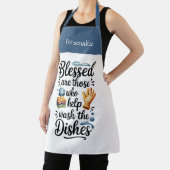 Kitchen Cooking Funny Humor Quote Personalize Schort (Insitu)