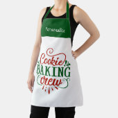 Kitchen Cooking Holiday Cookie Baking Personalize Schort (Insitu)