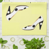 Kitchen Diva werkt voor schoenen Theedoek (Gevouwen)