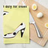 Kitchen Diva werkt voor schoenen Theedoek (Quarter Fold)