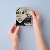 Kitchen Fitter Flyer – Professional Kitchen Instal (Hand)