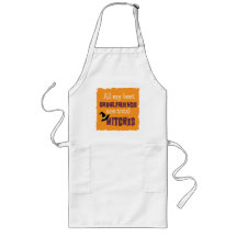 Kitchen Ghoulvriend Halloween Apron