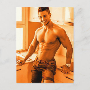 Kitchen Hunk BRZ Briefkaart