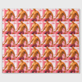 Kitchen Hunk RED Cadeaupapier (Vlak)