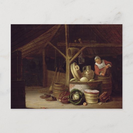 Kitchen Interior Briefkaart (Voorkant)