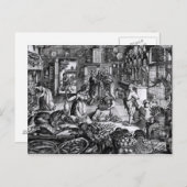Kitchen Interior Briefkaart (Voorkant / Achterkant)