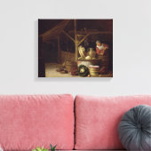 Kitchen Interior Canvas Afdruk (Insitu (Woonkamer))