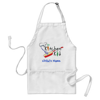 Kitchen Kind - Gepersonaliseerd Apron Standaard Schort