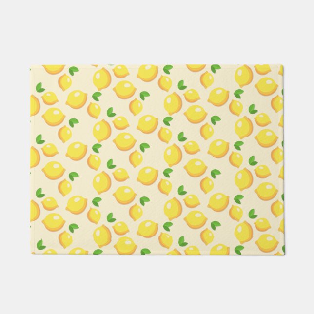 Kitchen Mat Kitchen Vloermat Lemon Lemons (Voorkant)