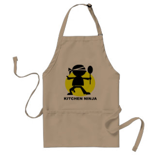 Kitchen Ninja BBQ Apron Standaard Schort