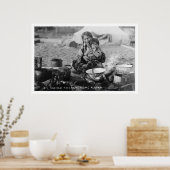 Kitchen Nome, Alaska 1916 Poster (Keuken)