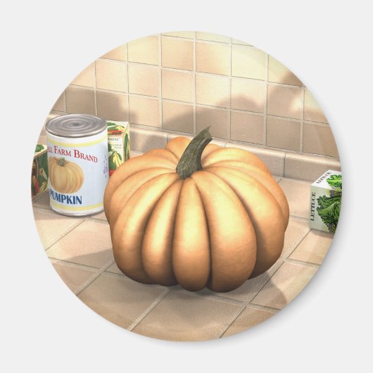 Kitchen Pumpkin Magneet (Voorkant)