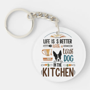 Kitchen Pup Love Sleutelhanger