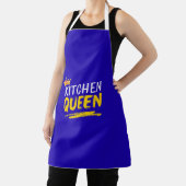 Kitchen Queen Apron All-Over Print Apron Schort (Insitu)