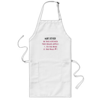 Kitchen Rules novelty chef's schort