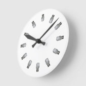 Kitchen Salt Shakers Ronde Klok (Hoek)