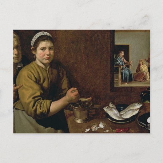 Kitchen Scene Briefkaart (Voorkant)