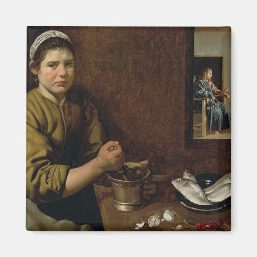 Kitchen Scene Magneet (Voorkant)